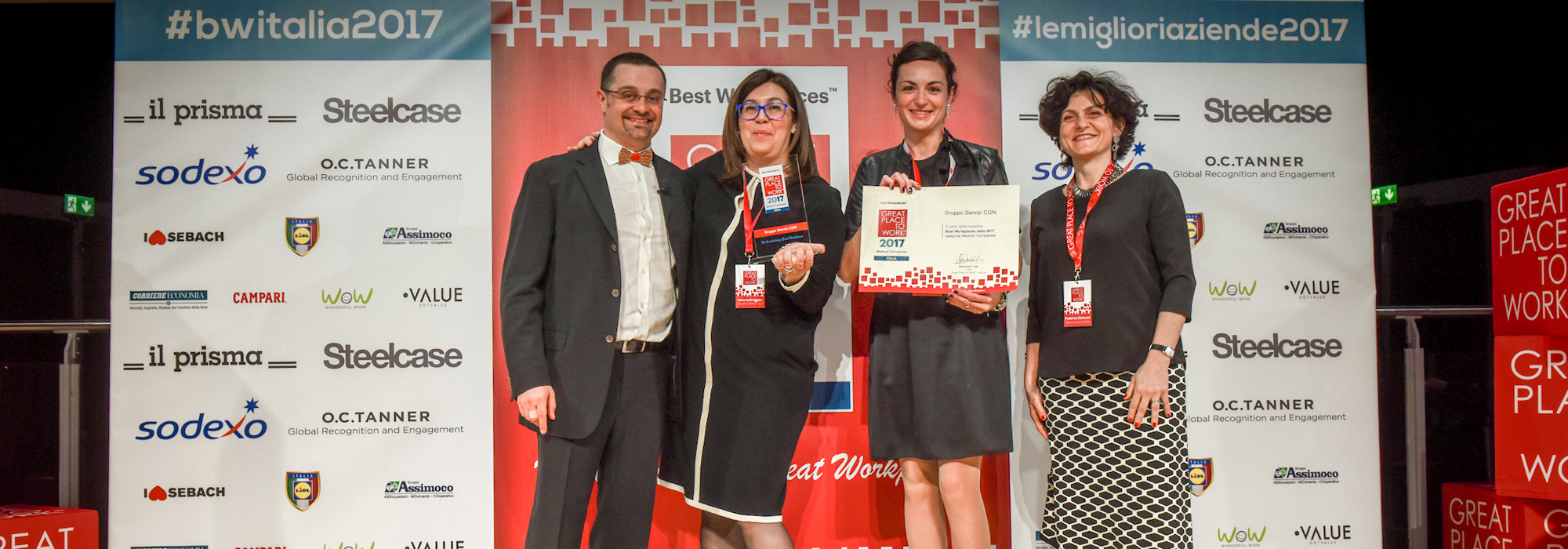 Servizi CGN è un Great Place to Work 2016